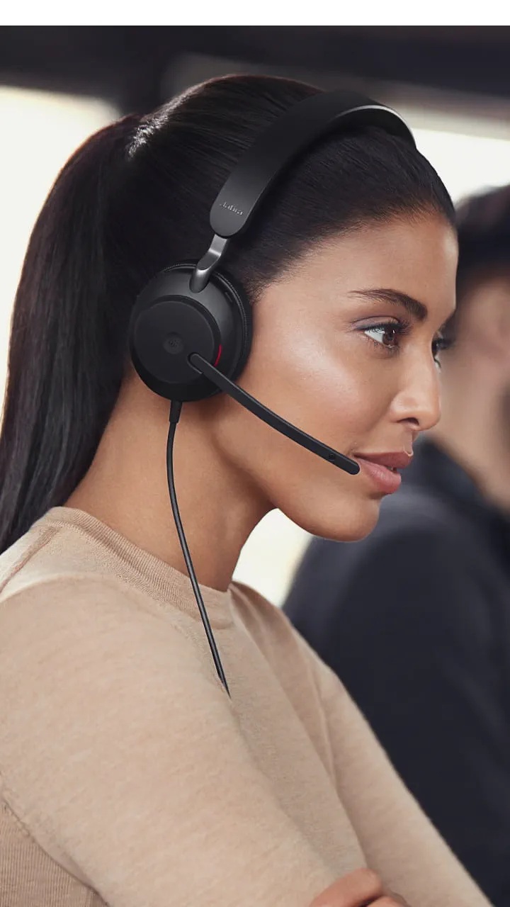 Jabra Evolve2 40 Duo USB-C Kulak Üstü Kulaklık